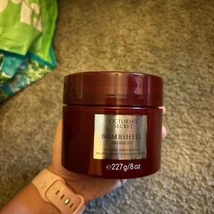 Victoria's Secret Bombshell Midnight Body Butter in Deep Burgundy